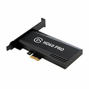Elgato PCIeキャプチャーボード HD60 Pro 4K/60fps HDR10パススルー 低遅延 低レイテンシー USB3.0 P