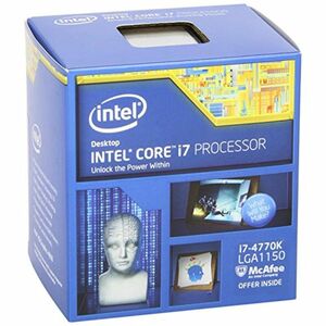 Intel CPU Core i7 4770K 3.50GHz 8Mキャッシュ LGA1150 Haswell UnLocked BX806