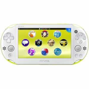 PlayStation Vita Wi-Fiモデル ライムグリーン/ホワイト (PCH-2000ZA13)メーカー生産終了