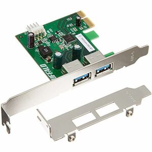 BUFFALO PCI Express x1用 増設インターフェースボード USB3.0&amp;2.0 2ポート搭載 IFC-PCIE2U3S2