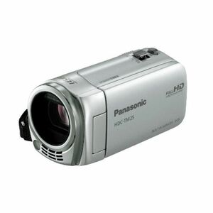 パナソニック デジタルハイビジョンビデオカメラ TM25 内蔵メモリー8GB シルバー HDC-TM25-S