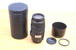 Canon キヤノン 望遠ズームレンズ EF 75-300mm F4-5.6 IS USM ハードケース・フード等付属 セット 6/24-11