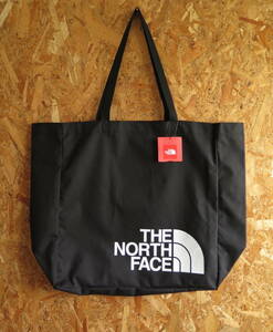 新品☆本物 USAモデル ノースフェイス ナイロン ループ エコバック トートバッグ THE NORTH FACE LG LOOP TOTE BAG ECOBAG LARGE BLACK 黒