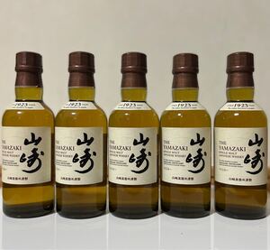 サントリー山崎 ウイスキー ミニボトル 180ml 新品未開封 シングルモルトウイスキー SUNTORY ノンビンテージ 山崎