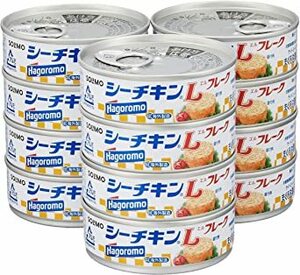 70g×12缶 [Amazonブランド] SOLIMO シーチキン Lフレーク 70g&times;12缶