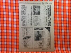 CN23546◆切抜き◇松あきらポリスThe-Police高戸晨一◇花ホテル・元宝塚男役・ベストヒットUSA・女たちの課外授業テレビ朝日ディレクター