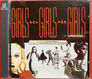 【2CD】ELVIS COSTELLO 「GIRLS! GIRLS! GIRLS!」エルヴィス・コステロ　輸入盤　2枚組