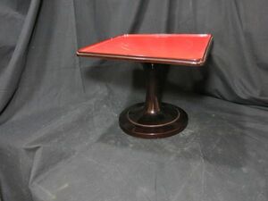 A four person height . Edo height . height month tray root . lacquer ware lacquer 