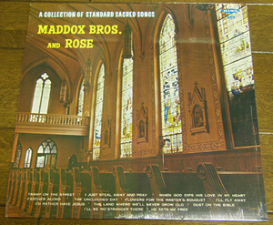 MADDOX BROTHERS & ROSE - A COLLECTION OF STANDARD SACRED SONGS - LP/50's,ロカビリー,ヒルビリー,ウエスタン,FIFTIES,カントリー,KING