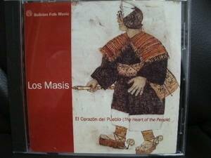 ★同梱発送不可★中古ＣＤ/ LOS MASIS/ BOLIVIAN FOLK MUSIC/ El Corazon del Pueblo