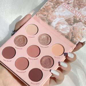 Guicami eyeshadow 9色アイシャドウパレット #rose