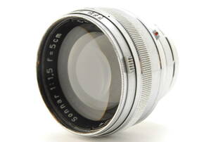 [AB-品] Carl Zeiss Sonnar 50mm F1.5＊Contax コンタックス＊10794