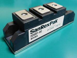 SanRex DD55F-80 ダイオード・モジュール (800V/55A) [管理:KD696]