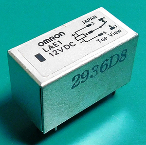 OMRON LAE1 12VDC relay [ control :KF605]