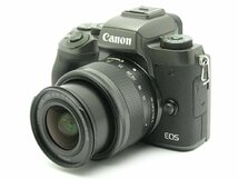 ★ハローカメラ★8031 Canon EOS M5 EF-M15-45 IS SMT Kit 箱あり【 付属品あり】動作品、現状　1円スタ－ト　【美品】_画像3