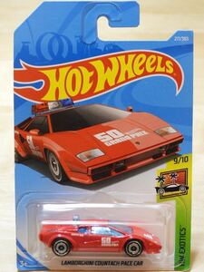 【新品：未開封】HOT WHEELS ホットウィール ランボルギーニ カウンタック ぺースカー [第41回 モナコGP]