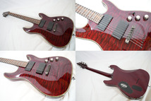 ★SCHECTER★Hellraiser C-1 Black Cherry 初期モデル ノントレモロモデル EMG搭載 2006年製 シェクター★_画像10