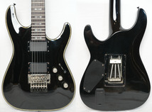 ★SCHECTER★Hellraiser C-1 FR Black AD-C-1-FR-HR BLK シェクター EMG89搭載 2008年製★_画像1