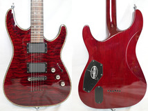 ★SCHECTER★Hellraiser C-1 Black Cherry 初期モデル ノントレモロモデル EMG搭載 2006年製 シェクター★_画像1