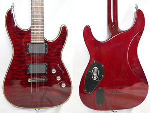 *SCHECTER*Hellraiser C-1 Black Cherry первый период Moderno n тремоло модель EMG установка 2006 год производства Schecter *