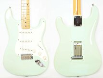 ★決算SALE!!12月26日まで!!★Fender Japan+Fender USA★’57 American Vintage Stratocaster Surf Green コンポーネントストラトキャスタ_画像1