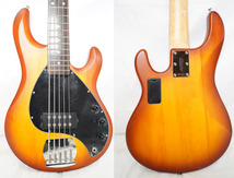 ★Sterling by Musicman★S.U.B RAY5 Sting Ray 5弦ベース Honey Burstミュージックマン 状態良好★_画像1