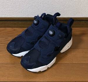 REEBOK INSTA PUMP FURY OG US5 23.5cm V65752 リーボック ポンプフューリー オリジナル ネイビー ホワイト 紺 白 INSTAPUMP