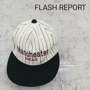 FLASH REPORT フラッシュリポート ストラップバックキャップ W9584