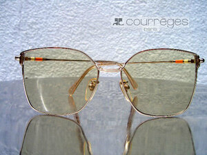 70 80S Courreges Vintage Courreges delicate . metal frame cute . pretty! sentimental sunglasses Vintage Showa Retro 