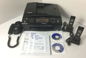 【子機2台付き/現状販売】BROTHER ブラザー A4インクジェットFAX複合機 MFC-935CDWN(B2243)