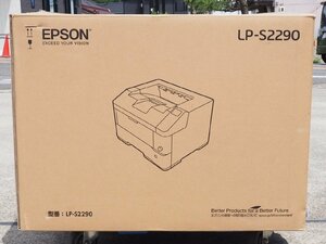 [1] 【総印刷ページ数 1】☆ EPSON　A3モノクロレーザープリンター　LP-S2290 ☆