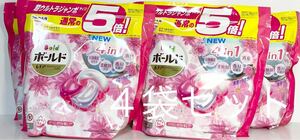 ボールド 洗濯洗剤 ジェルボール4D プレミアムブロッサム 詰替 ウルトラジャンボ(60個入×4袋セット)