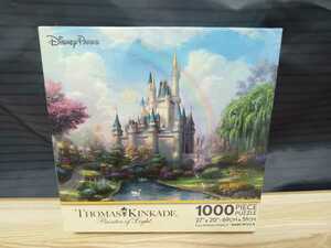 トーマス・キンケード　シンデレラ城　ジグソーパズル　1000ピース　Jigsaw Puzzle　THOMAS　KINKADE　ディズニー　Disney