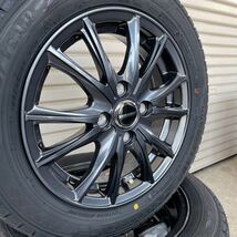 WAREN W05 ◆新品スタッドレスグッドイヤーアイスナビ8◆155/65R14◆タントムーヴNBOXスペーシアワゴンRラパンキャンパス　 ガンメタ_画像4