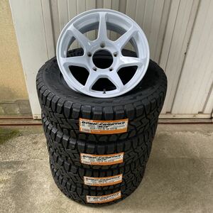 TOYOオープンカントリーRT 215/70R16◆16×5.5J-20◆《CST ZERO-1HYPER J》スズキ　ジムニー　ホワイト JB JA 4本セット　ハイパー+J