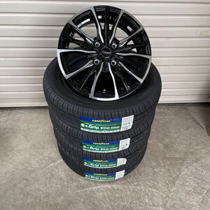 クロノス◆グッドイヤーEG02◆155/65R14◆NBOXタントムーヴワゴンRラパンアルトデイズトコットスペーシア　chronos CH-110