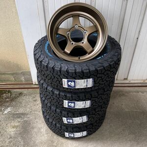 BFグッドリッチ 225/70R16◆16×6J+0◆《CST ZERO-1HYPER S》スズキジムニー専用 ブロンズJB JA 4本セットホワイトレター深リムKO2ハイパー