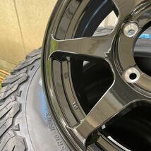 BFグッドリッチ225/75R16◆16×5.5J+22◆《CST ZERO-1HYPER J》スズキジムニー　グロスブラックJBJA 4本　ホワイトレター KO2 ハイパー_画像6