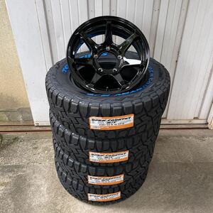 TOYOオープンカントリーRT235/70R16◆16×5.5J-20◆《CST ZERO-1HYPER J》ジムニーJBJA4本セットホワイトレターハイパー+J ブラック