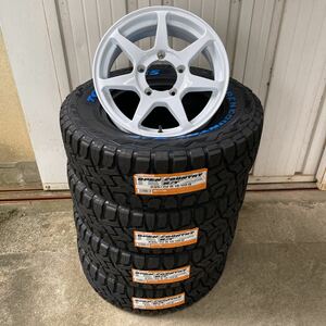 TOYOオープンカントリーRT235/70R16◆16×5.5J+22◆《CST ZERO-1HYPER J》ジムニー専用ホワイトJBJA 4本　ホワイトレター　ハイパー+J