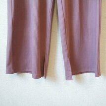 美品 ショコラフィーネ ローブ chocol raffine robe 春 夏 ウエスト 総 ゴム レディース 用 パンツ F_画像3