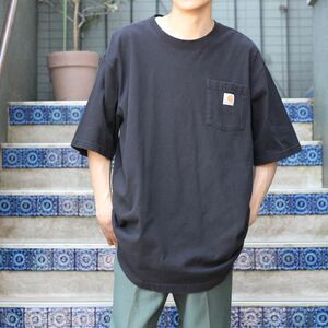 USA VINTAGE Carhartt LOGO POCKET T SHIRT/アメリカ古着カーハートロゴポケットTシャツ