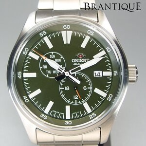 【希少 未使用保管品 多針フィード】ORIENT オリエント SPORTS スポーツ RN-AK0402E 自動巻 メンズ 腕時計 保/取説/箱付「18854」