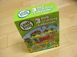 送料無料 幼児教育 英語教材 3枚組 DVD [リージョン1] Leap Frog 3DVD Learning Collection リープフロッグ 3DVD ラーニング コレクション