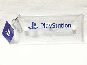 SONY PlayStation PlayStation прозрачный мульти- сумка большой новый товар 