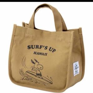 人気新品: スヌーピー サーフショップ ハワイSNOOPY SURF SHOP HAWAIIトートバッグ