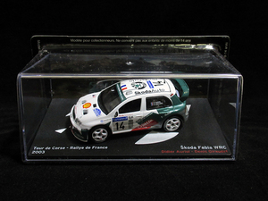 ●デアゴスティーニ DeAGOSTINI 【隔週刊ラリーカーコレクション 1/43 シュコダ・ファビア WRC】●Skoda Fabia WRC (2003) 