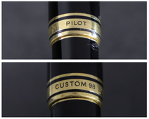 【 14K 585 】 PILOT CUSTOM 98 パイロット カスタム98 14金 万年筆 直筆 サイン 署名 ビジネスレター 005JBWY26_画像4