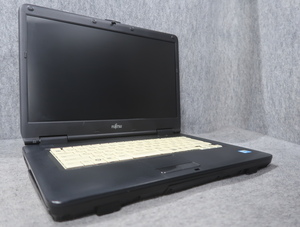 富士通 LIFEBOOK A550/A Core i3-350M 2.27GHz 2GB DVDスーパーマルチ ノート ジャンク N48121