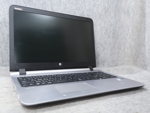 HP ProBook 450 G3 Core i3-6100U 2.3GHz 4GB DVDスーパーマルチ ノート ジャンク★ N49118